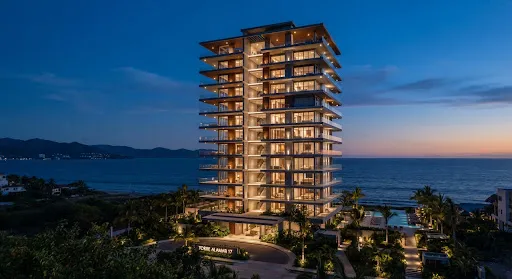 Torre Alamar 17 en la costa de San Andrés de Huanacaxtle