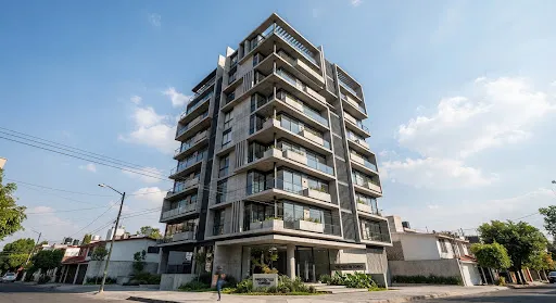 Torre El Chaco de 9 niveles en Guadalajara